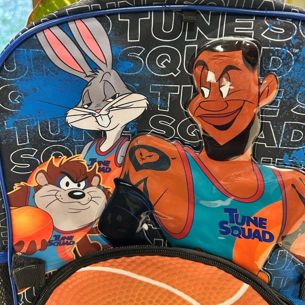 ❤️NWT- Lebron James Space Jam Backpack with Logo Lining - Picture 3 of 6